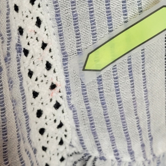 Free People Hooded Babydoll-Inspired Billowy Long Sleeve Blouse Top Tunic- Sz S - Picture 11 of 13